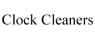 CLOCK CLEANERS