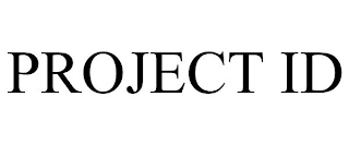 PROJECT ID