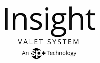 INSIGHT VALET SYSTEM AN SP+ TECHNOLOGY