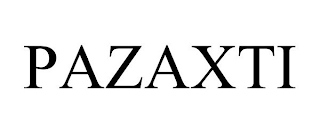 PAZAXTI