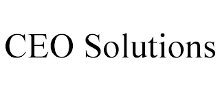 CEO SOLUTIONS