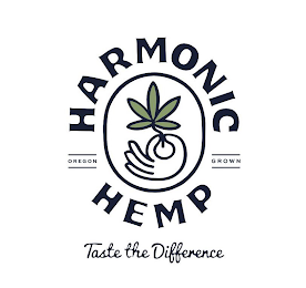 HARMONIC HEMP OREGON GROWN TASTE THE DIFFERENCE