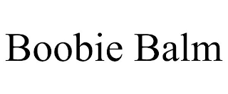 BOOBIE BALM