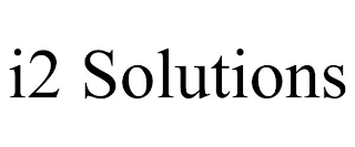 I2 SOLUTIONS