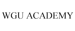 WGU ACADEMY