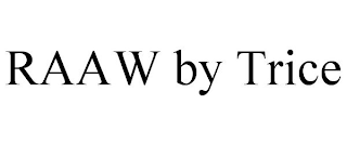 RAAW BY TRICE