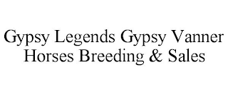 GYPSY LEGENDS GYPSY VANNER HORSES BREEDING & SALES