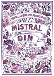 MISTRAL GIN DISTILLATEUR EN PROVENCE HANDCRAFTED SMALL BATCH PREMIUM GIN DISTILLED WITH PROVENCAL BOTANICALS