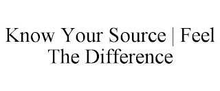 KNOW YOUR SOURCE | FEEL THE DIFFERENCE