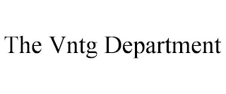 THE VNTG DEPARTMENT