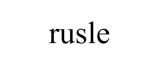 RUSLE