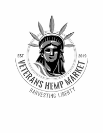 VETERANS HEMP MARKET EST 2019 HARVESTING LIBERTY