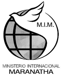 M.I.M MINISTERIO INTERNACIONAL MARANATHA