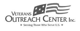 VETERANS OUTREACH CENTER INC. SERVING THOSE WHO SERVE U.S.