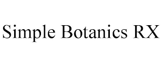 SIMPLE BOTANICS RX