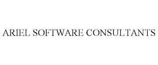 ARIEL SOFTWARE CONSULTANTS