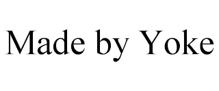 MADE BY YOKE