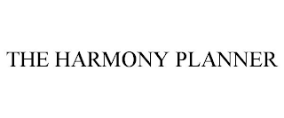 THE HARMONY PLANNER