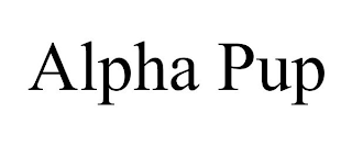 ALPHA PUP