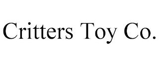 CRITTERS TOY CO.