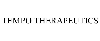 TEMPO THERAPEUTICS