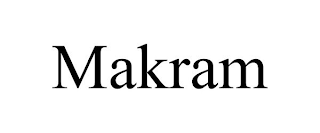 MAKRAM