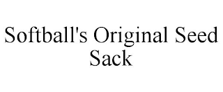 SOFTBALL'S ORIGINAL SEED SACK