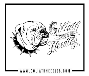 GOLIATH CARTRIDGE NEEDLES WWW.GOLIATHNEEDLES.COM