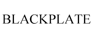 BLACKPLATE