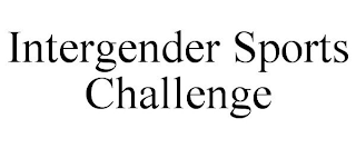 INTERGENDER SPORTS CHALLENGE