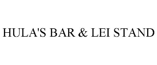 HULA'S BAR & LEI STAND