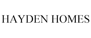 HAYDEN HOMES