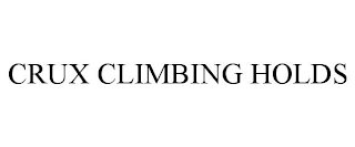 CRUX CLIMBING HOLDS