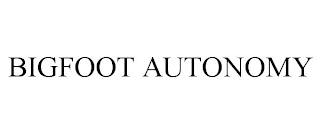 BIGFOOT AUTONOMY