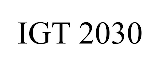 IGT 2030