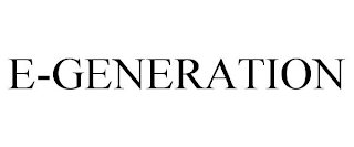 E-GENERATION