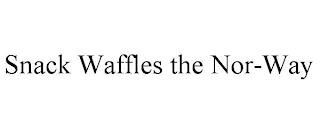 SNACK WAFFLES THE NOR-WAY