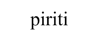 PIRITI