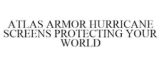 ATLAS ARMOR HURRICANE SCREENS PROTECTING YOUR WORLD