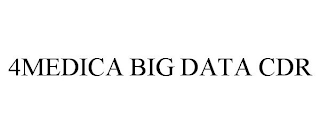 4MEDICA BIG DATA CDR