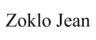 ZOKLO JEAN