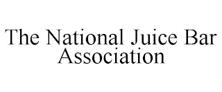 THE NATIONAL JUICE BAR ASSOCIATION