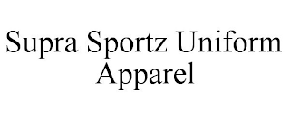 SUPRA SPORTZ UNIFORM APPAREL