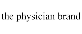 THE PHYSICIAN BRAND