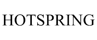HOTSPRING