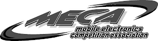 MECA MOBILE ELECTRONICS COMPETITION ASSOCIATION