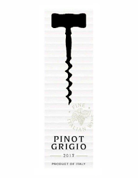 PINOT GRIGIO 2017 PRODUCT OF ITALY FINEITALIAN WINE