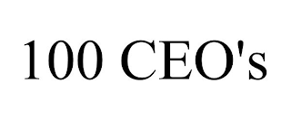 100 CEO'S