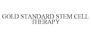 GOLD STANDARD STEM CELL THERAPY