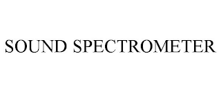 SOUND SPECTROMETER